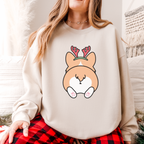 Corgi Antlers Crewneck