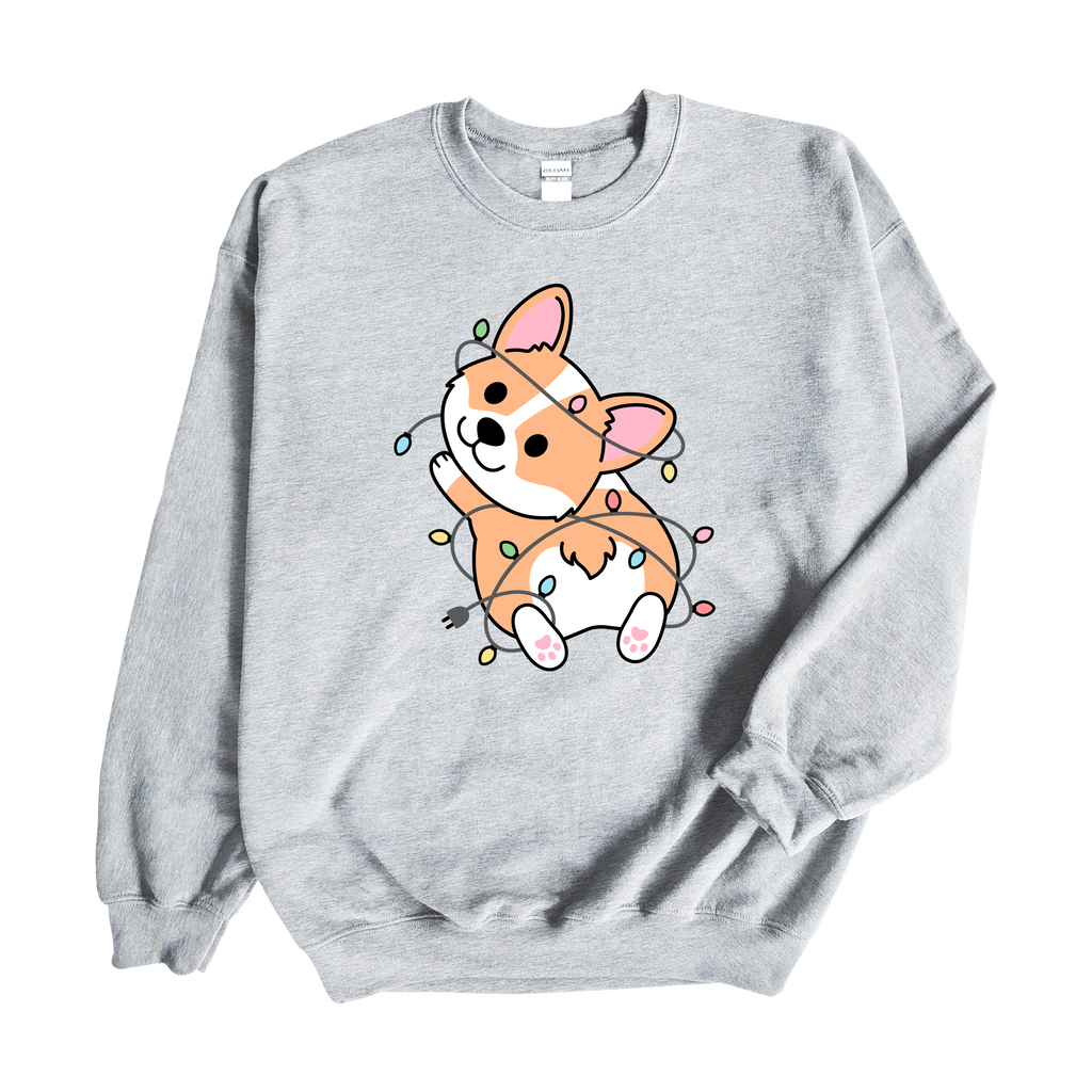 Corgi Lights Crewneck