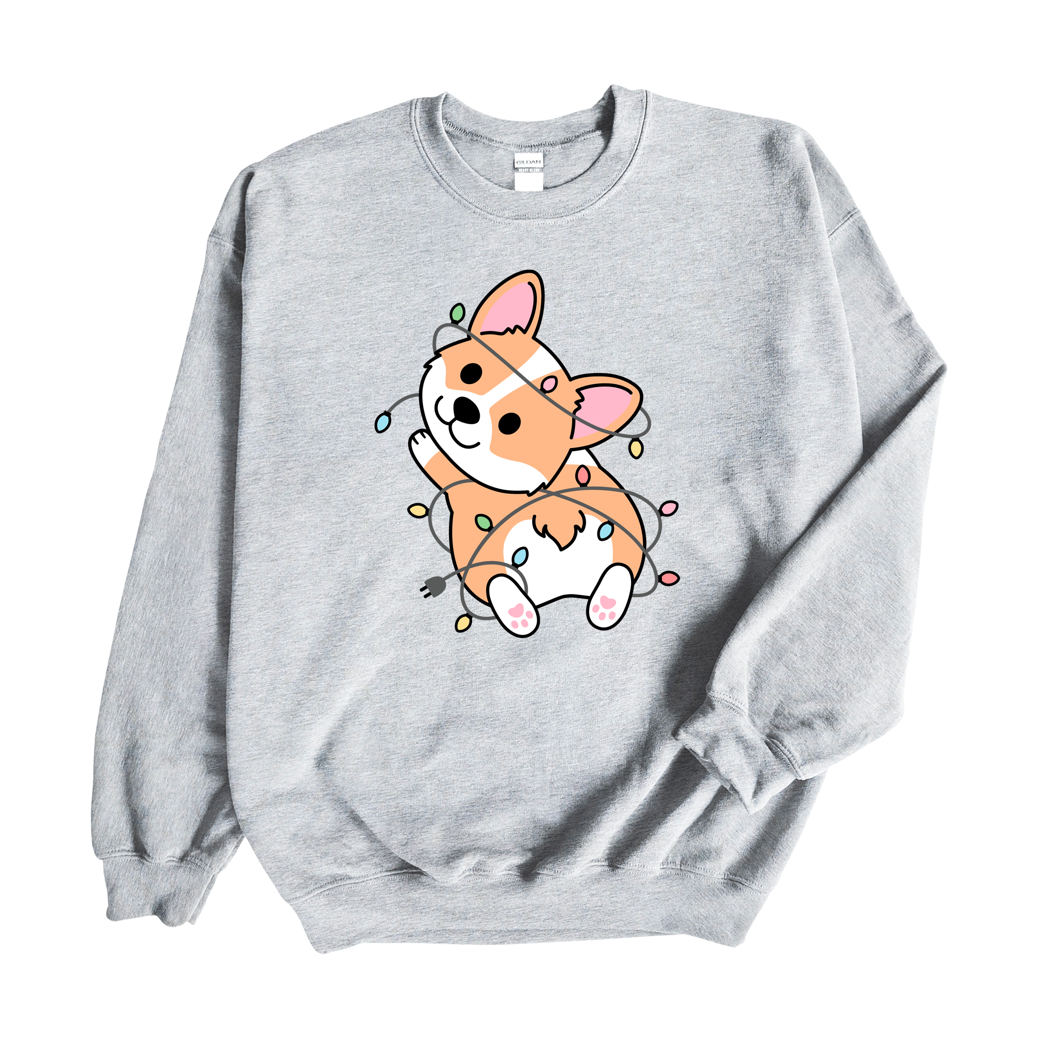 Corgi Lights Crewneck