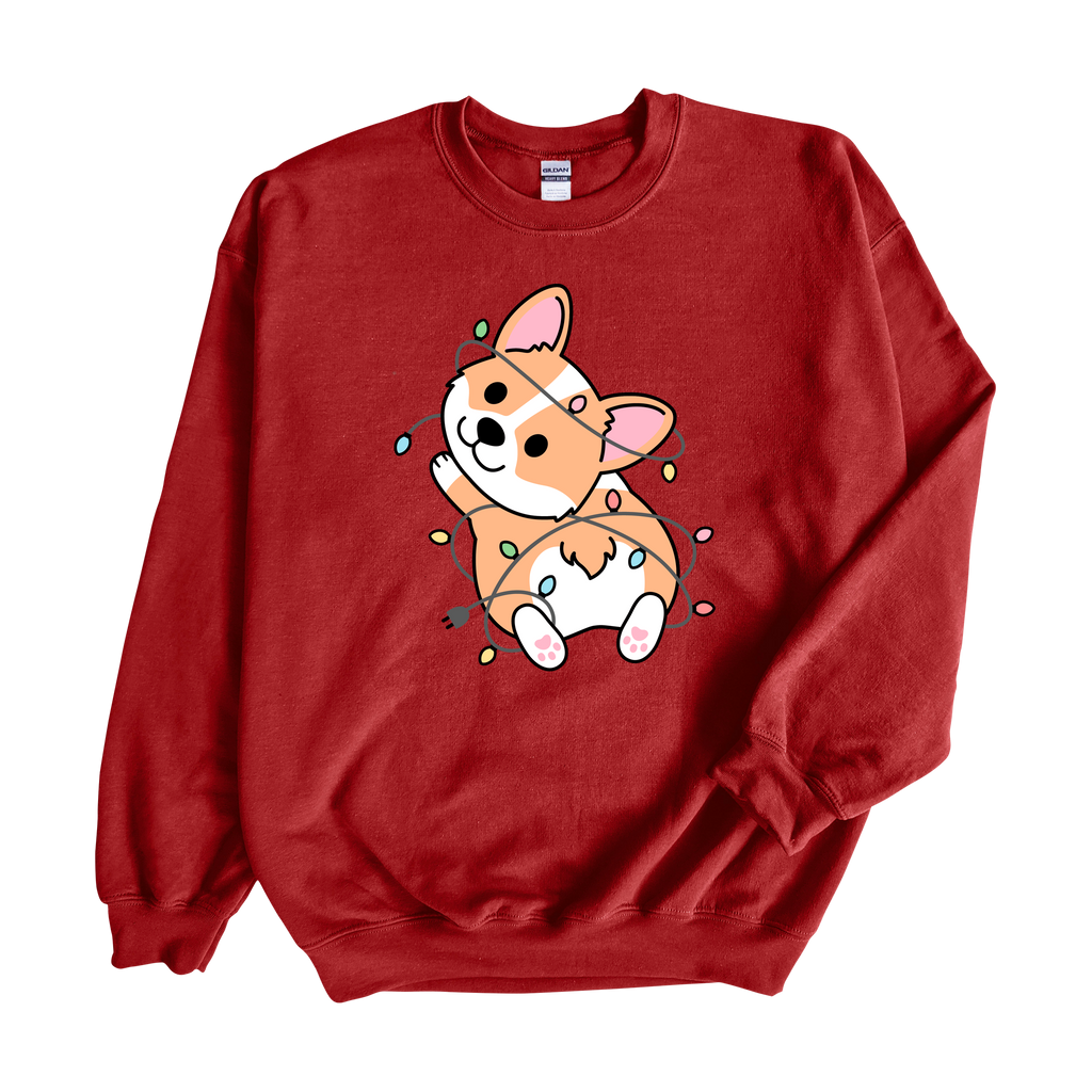 Corgi Lights Crewneck