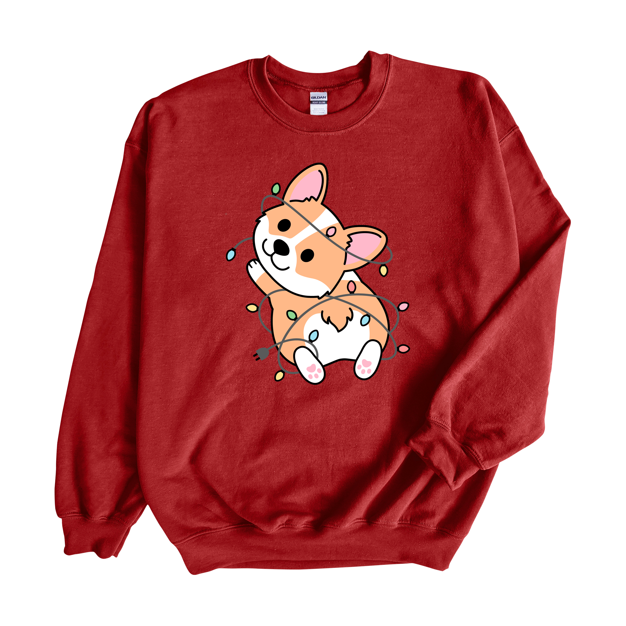 Corgi Lights Crewneck