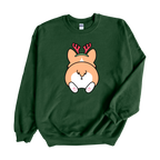 Corgi Antlers Crewneck