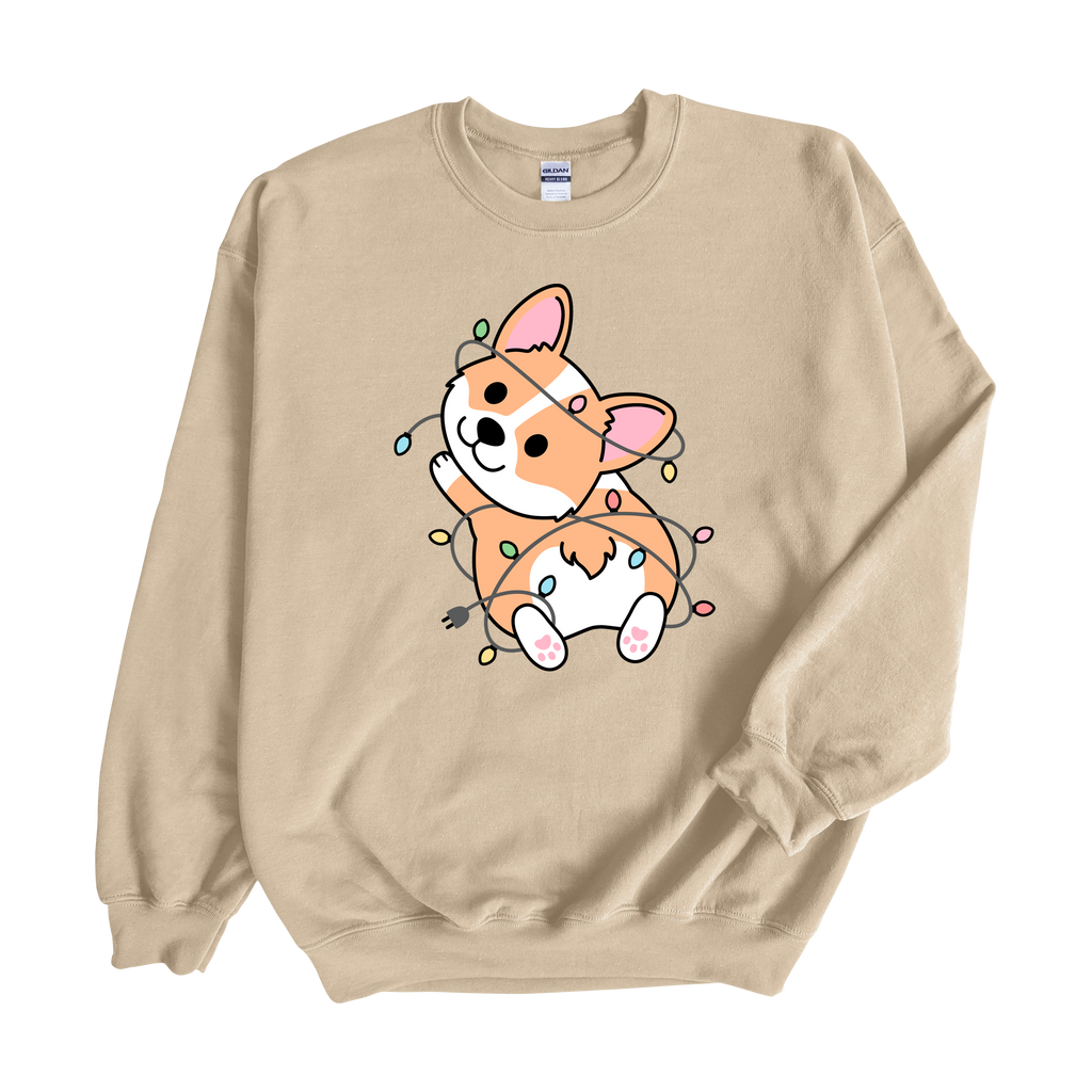 Corgi Lights Crewneck