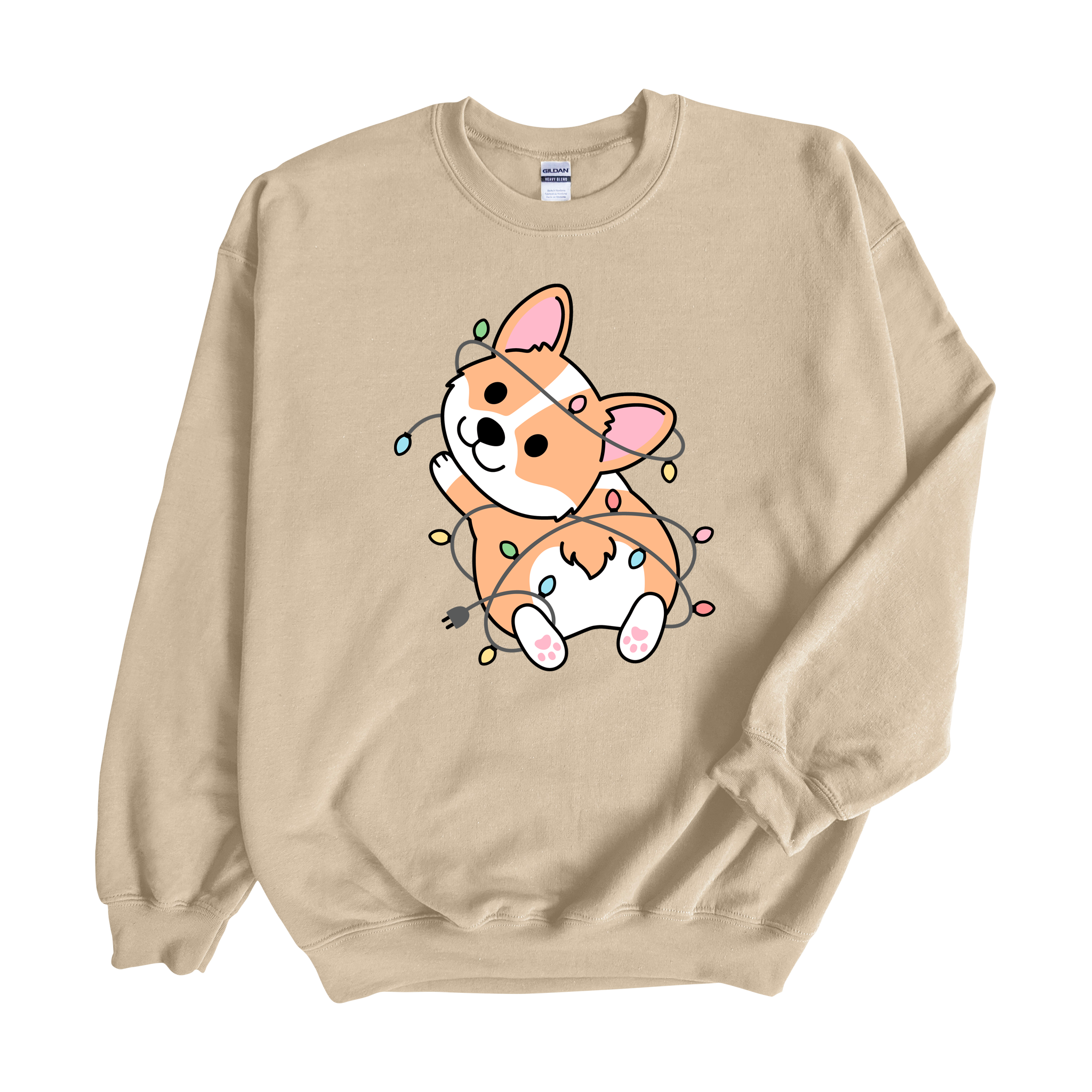 Corgi Lights Crewneck