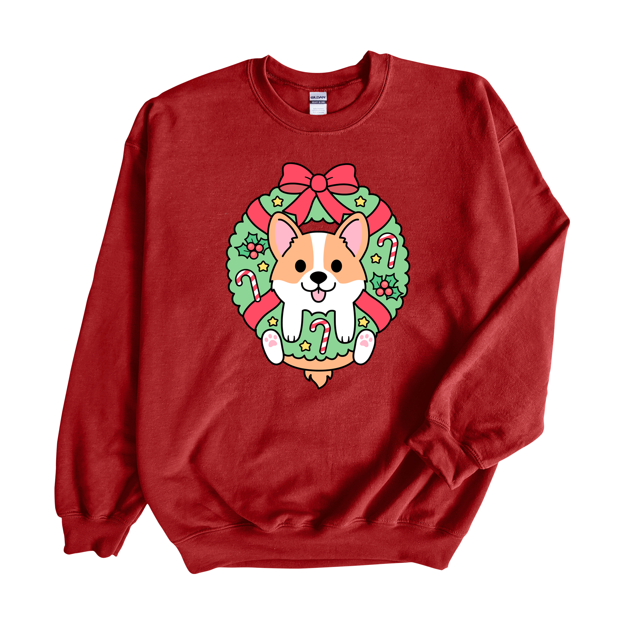 Corgi Wreath Crewneck