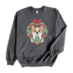 Corgi Wreath Crewneck