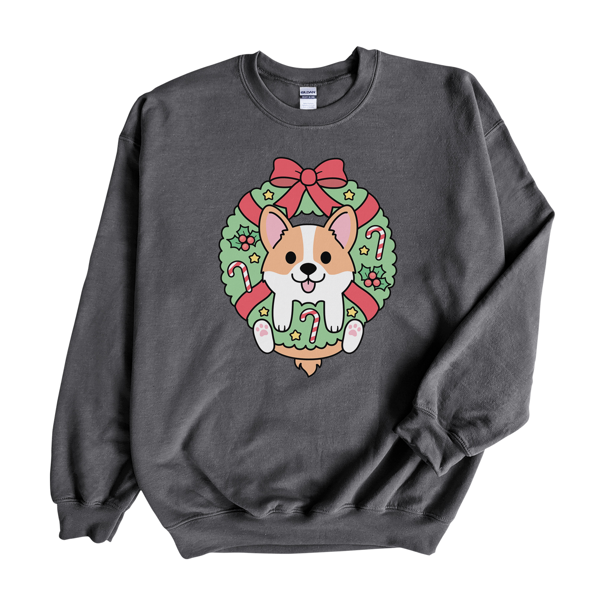 Corgi Wreath Crewneck