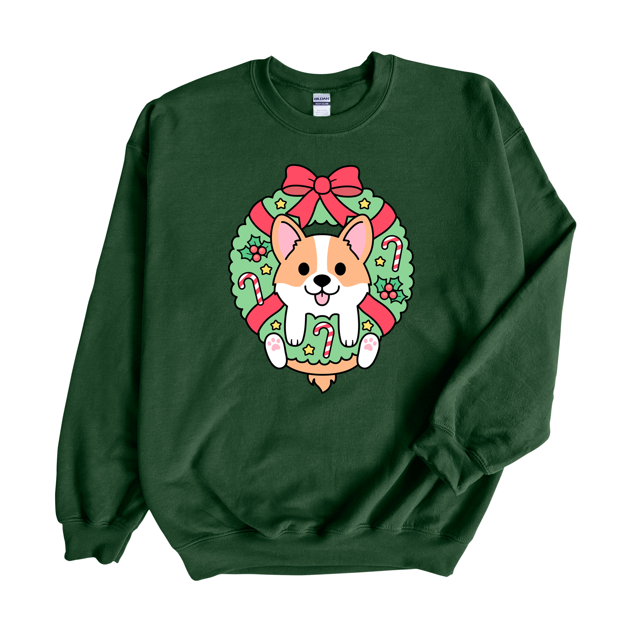 Corgi Wreath Crewneck