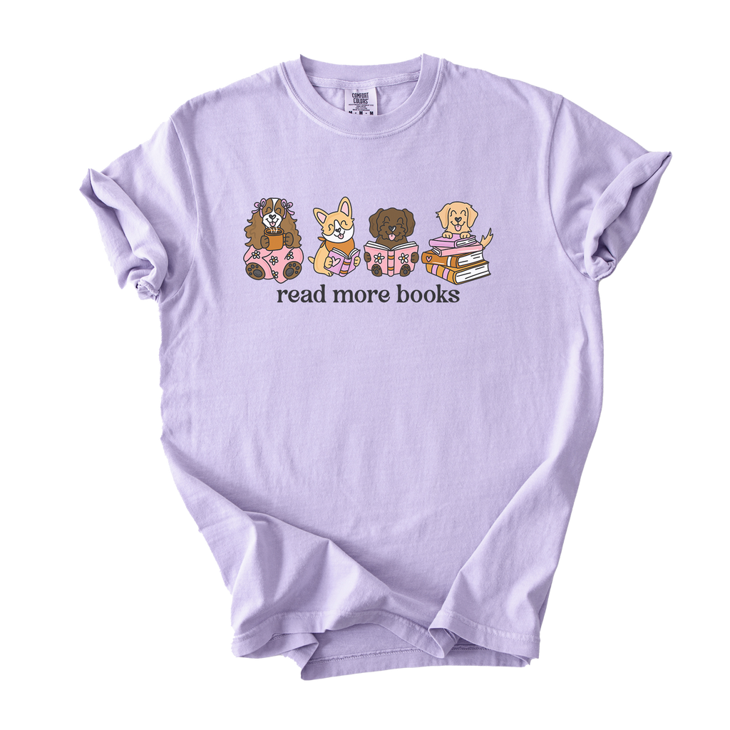 Read More Books Dog Tee