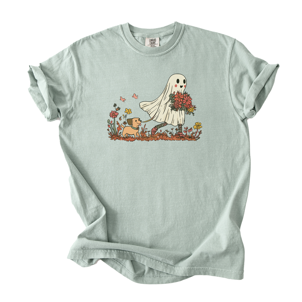 Floral Ghost Tee