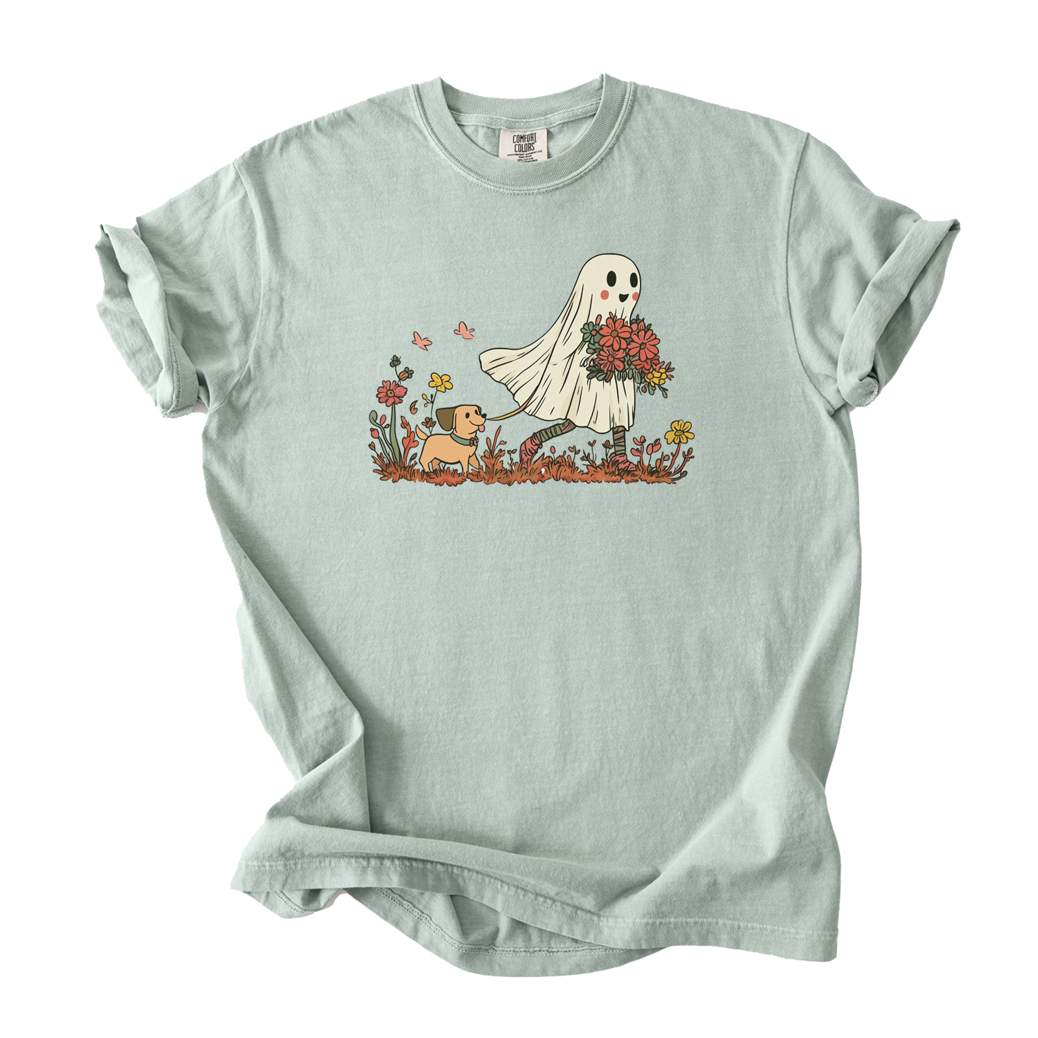 Floral Ghost Tee