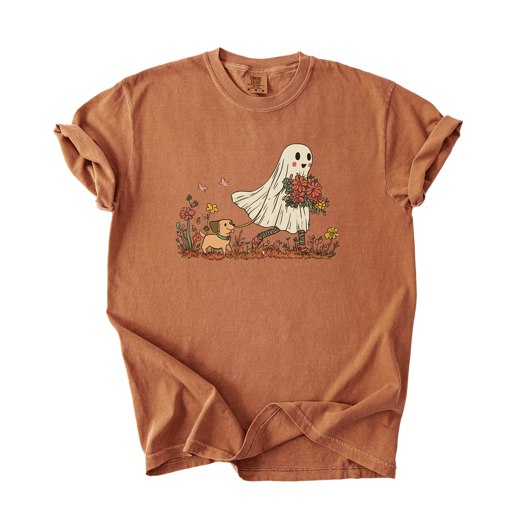 Floral Ghost Tee