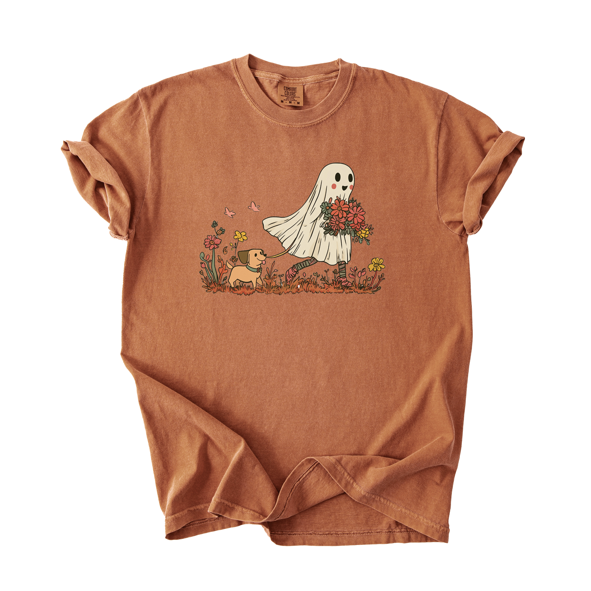 Floral Ghost Tee
