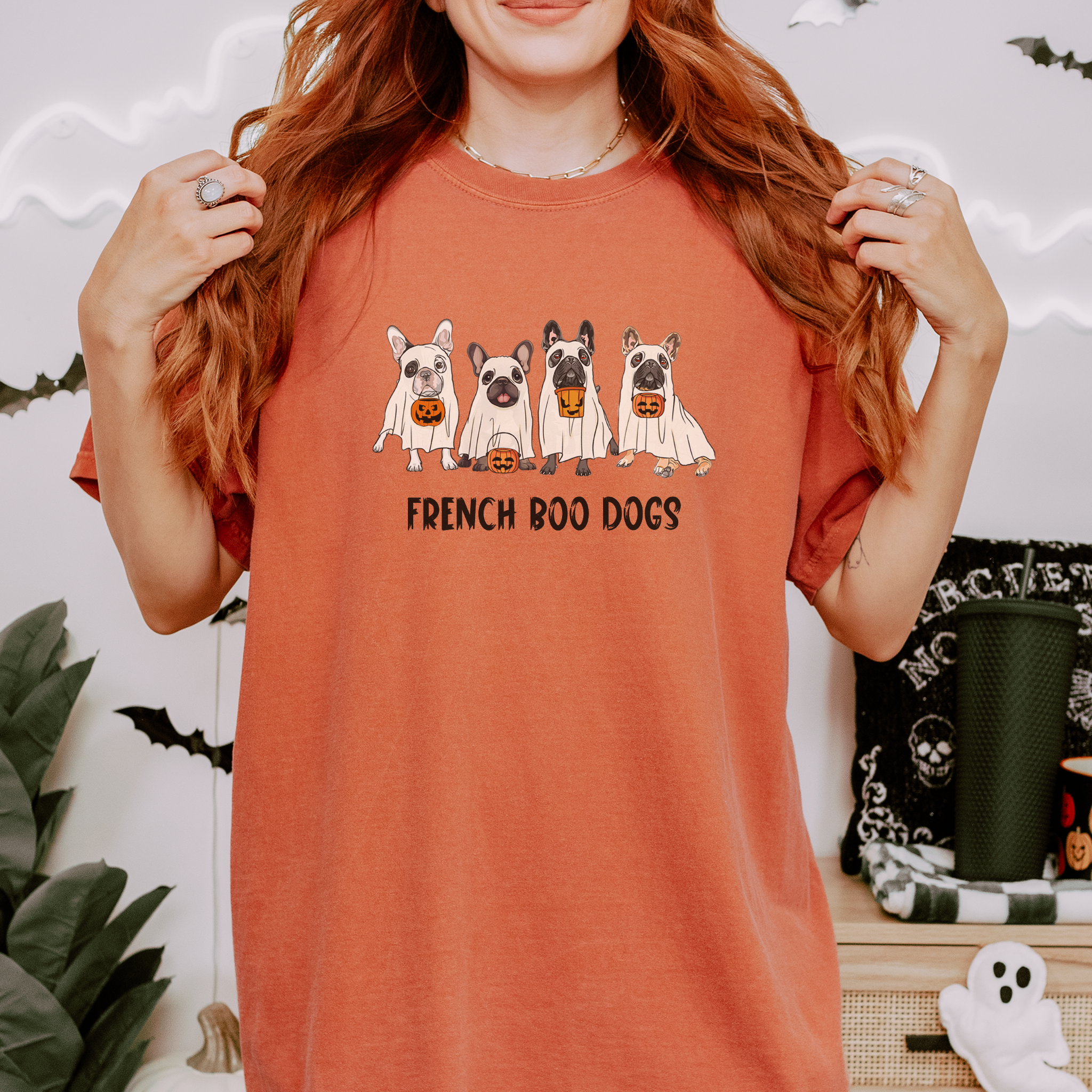French Boo Dogs Tee