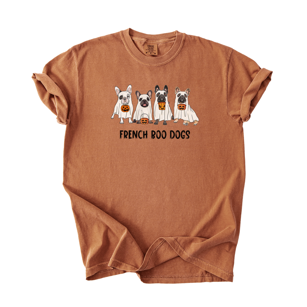 French Boo Dogs Tee