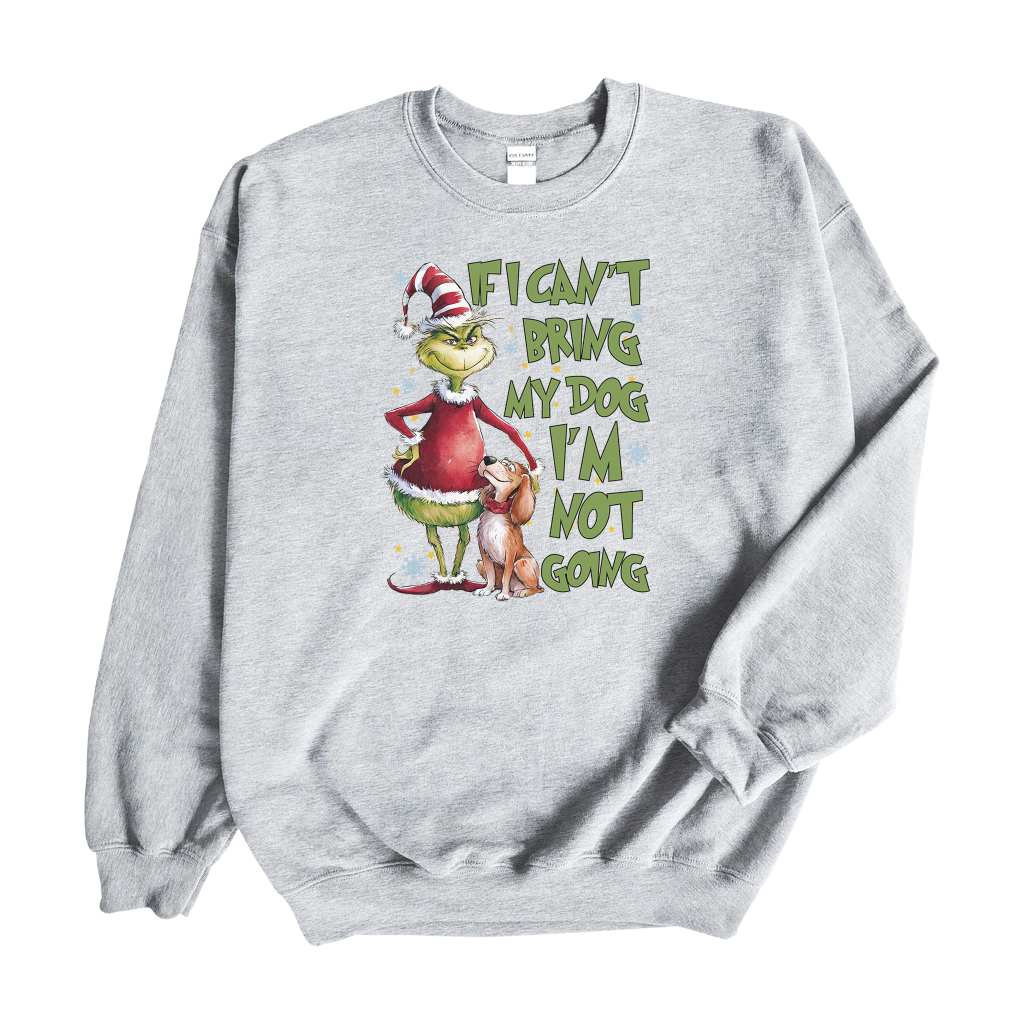 Grinch Dog Crewneck