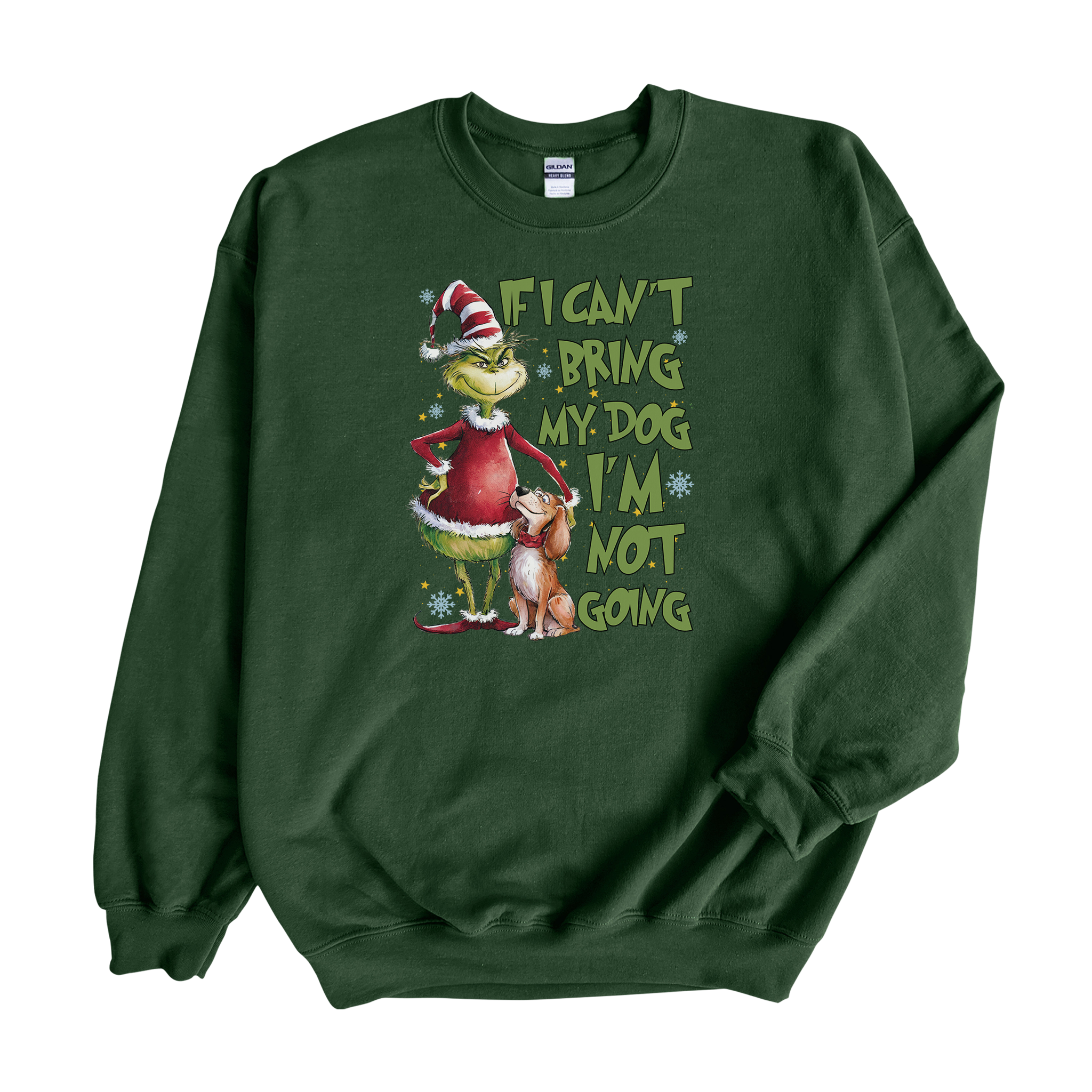 Grinch Dog Crewneck
