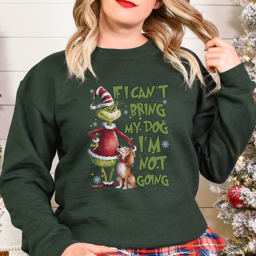 Grinch Dog Crewneck