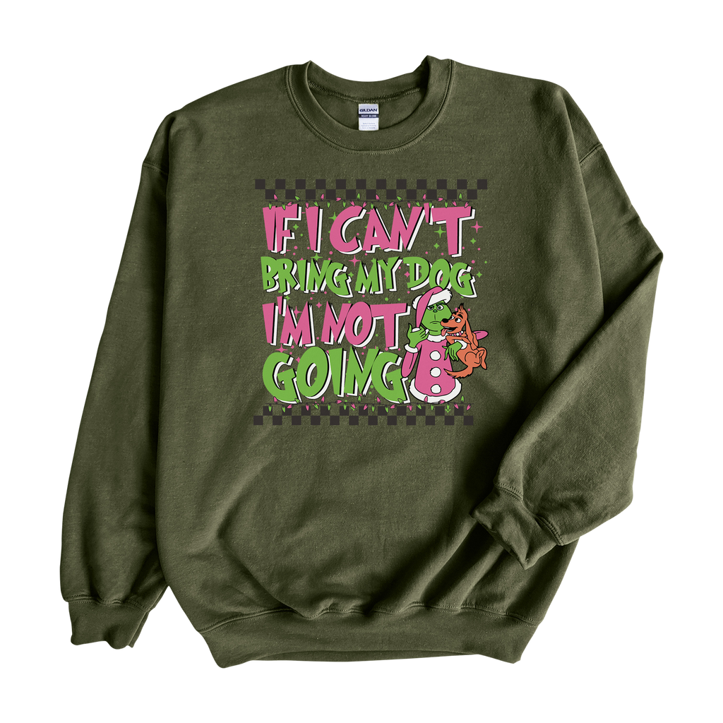 Pink Grinch Crewneck