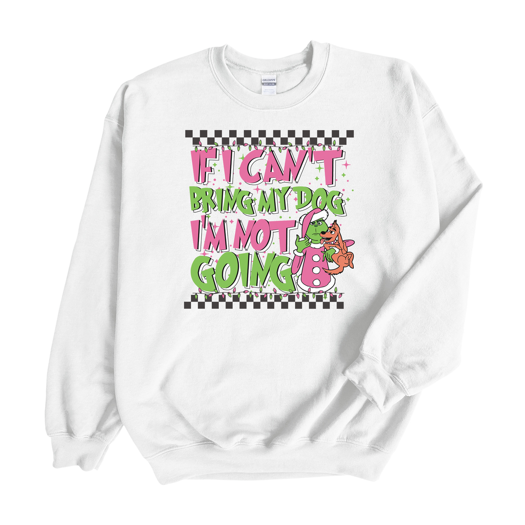 Pink Grinch Crewneck