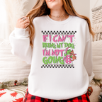 Pink Grinch Crewneck