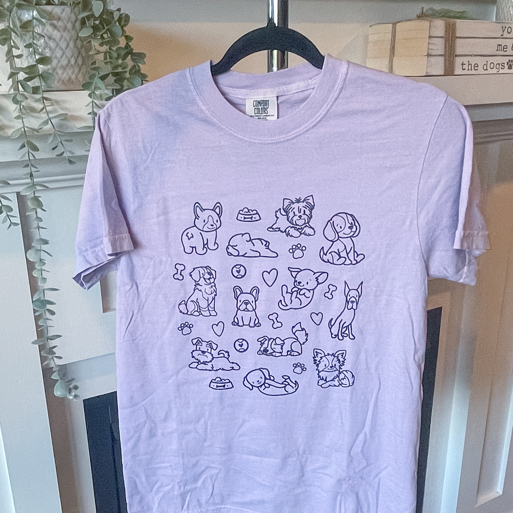 Dog Doodles Premium Tee - Stock