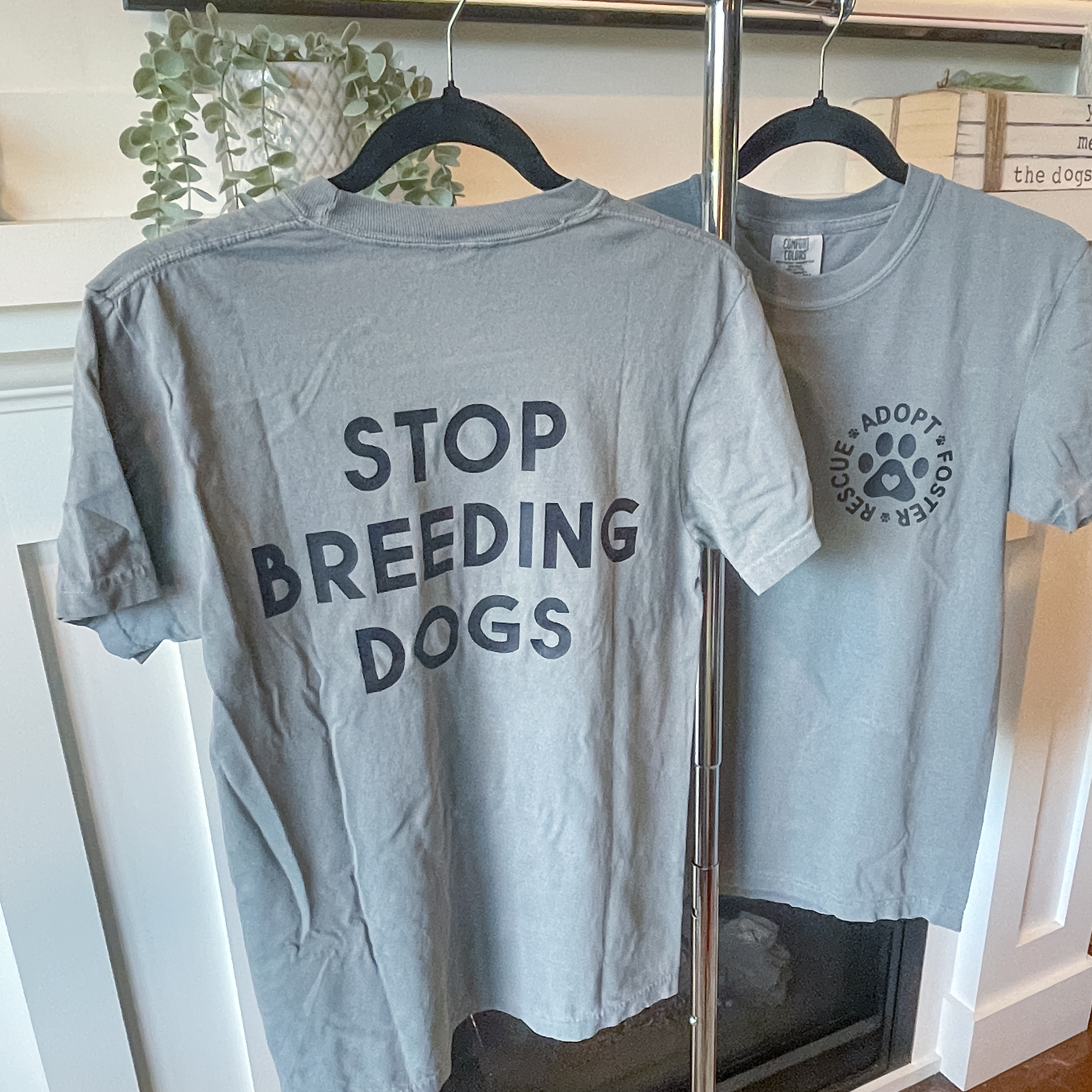 Stop Breeding Dogs Premium Tee - Stock