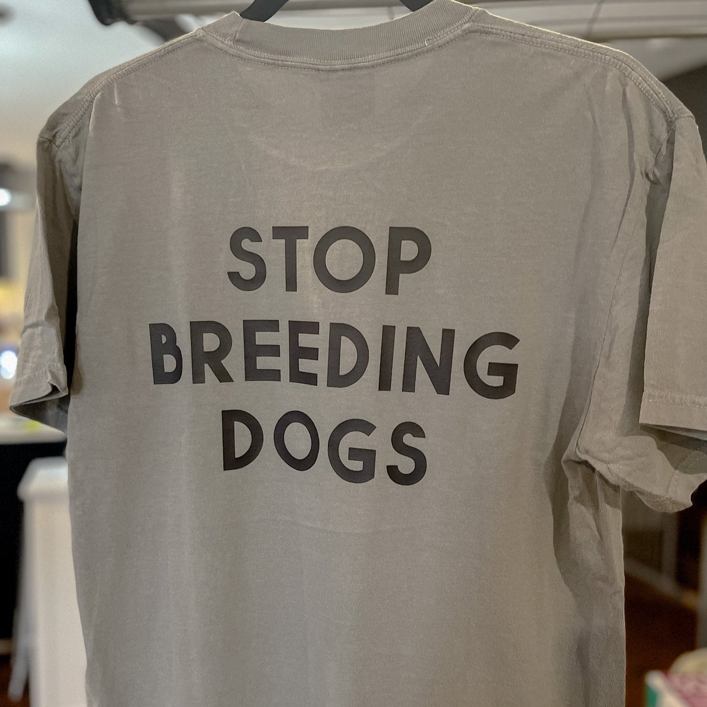 Stop Breeding Dogs Premium Shirt - Stock
