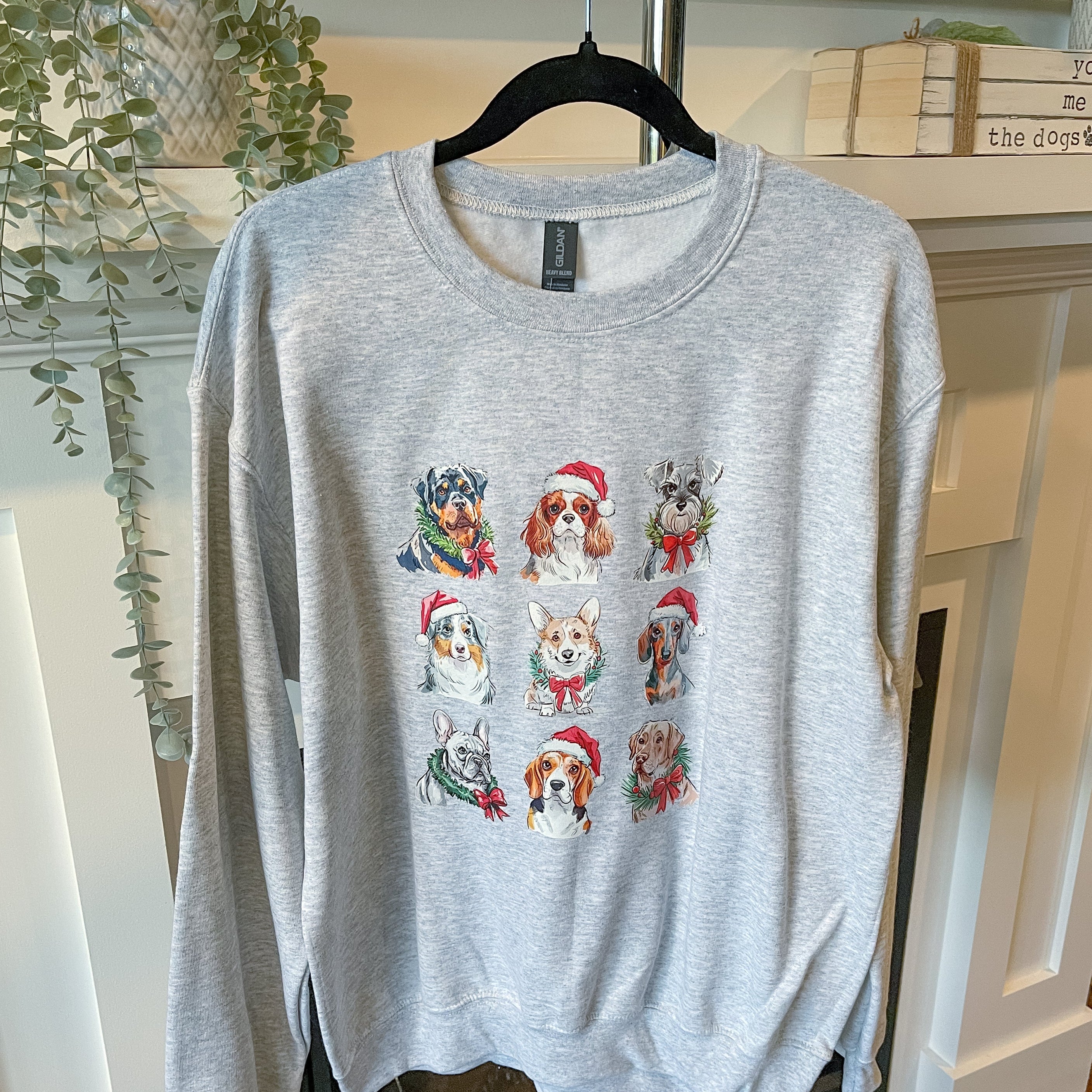 Christmas Dogs Sweater - Stock