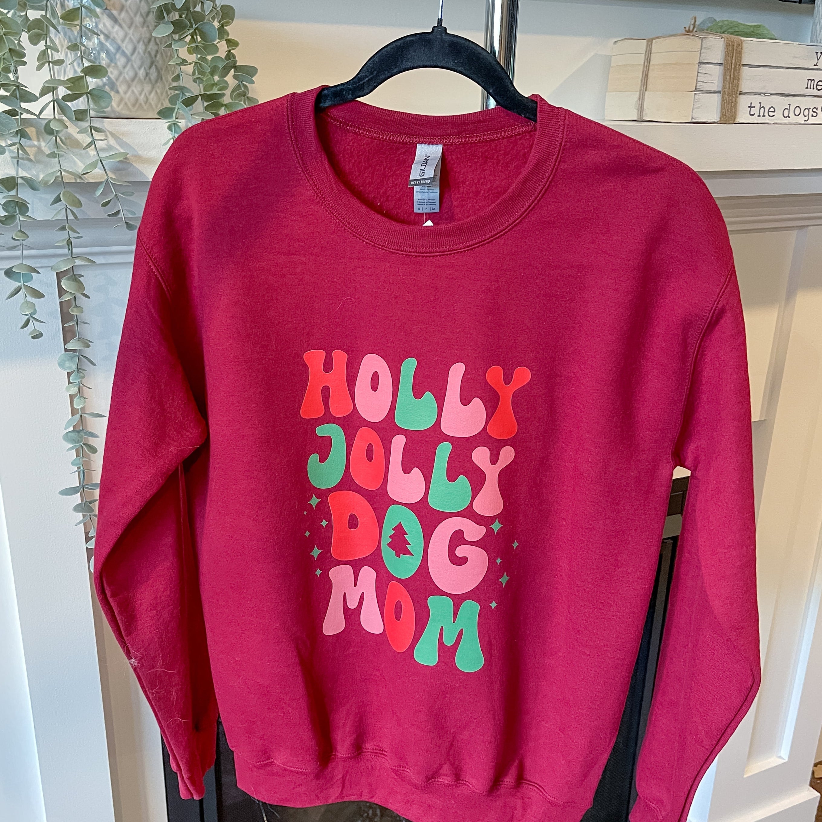Jolly Dog Mom Sweater - Stock