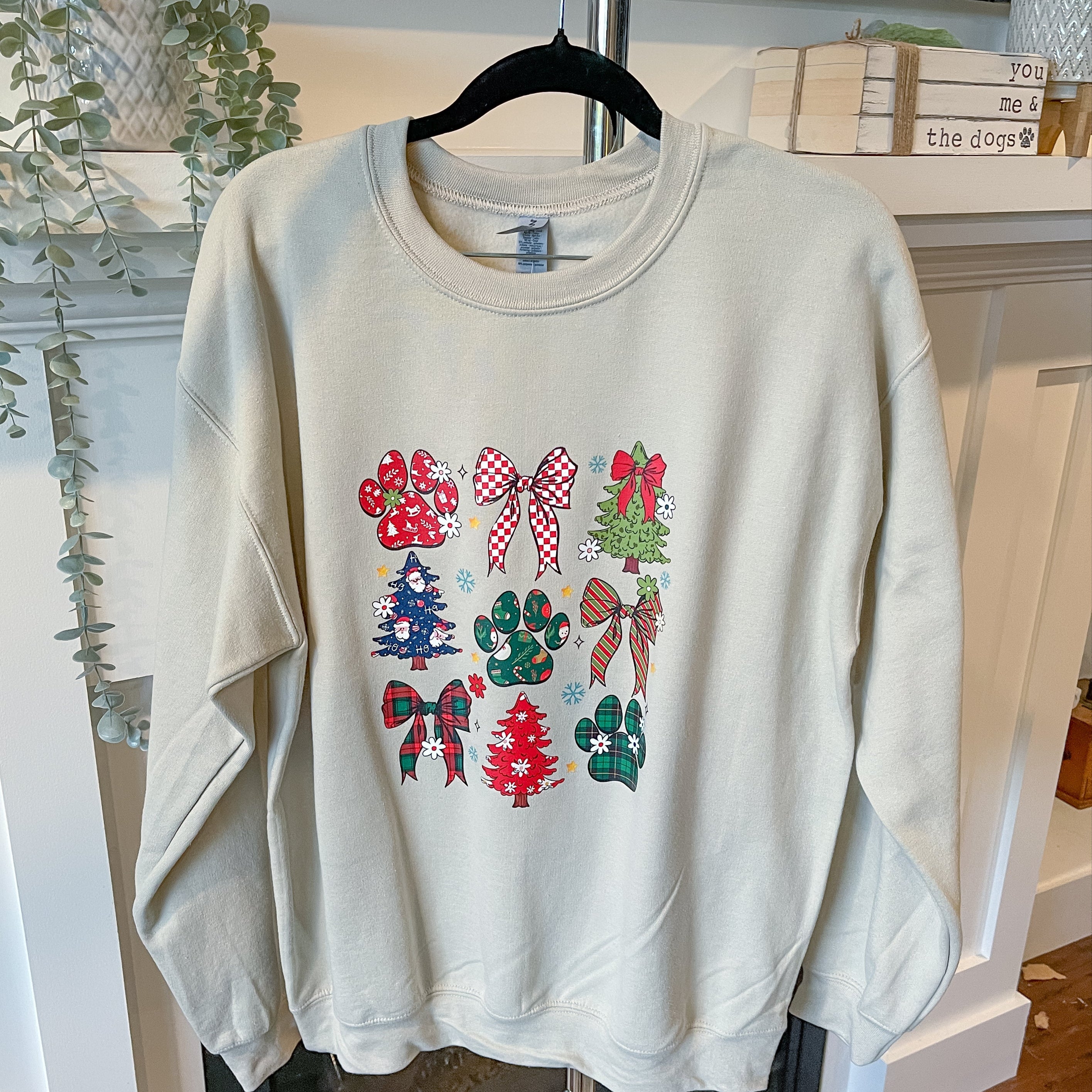 Paws & Bows Sweater - Stock