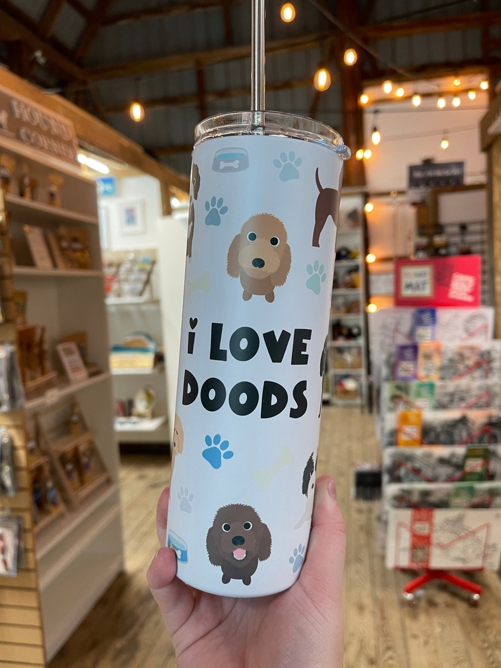 I Love Doods Tumbler