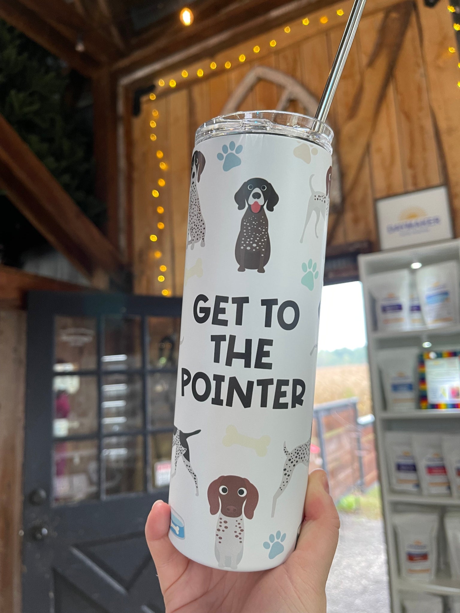 Get to the Pointer Tumbler