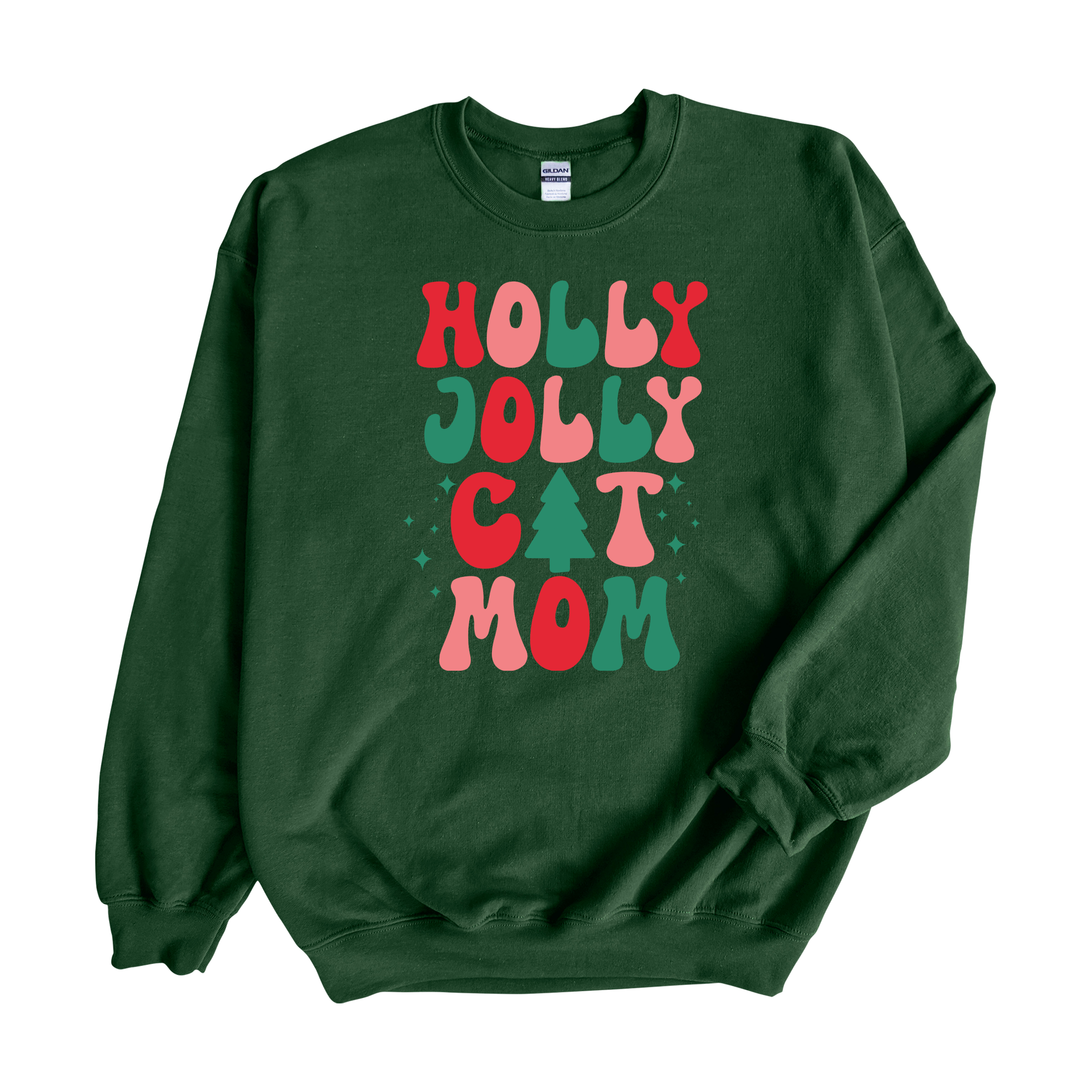 Jolly Cat Mom Crewneck