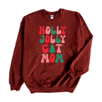 Jolly Cat Mom Crewneck