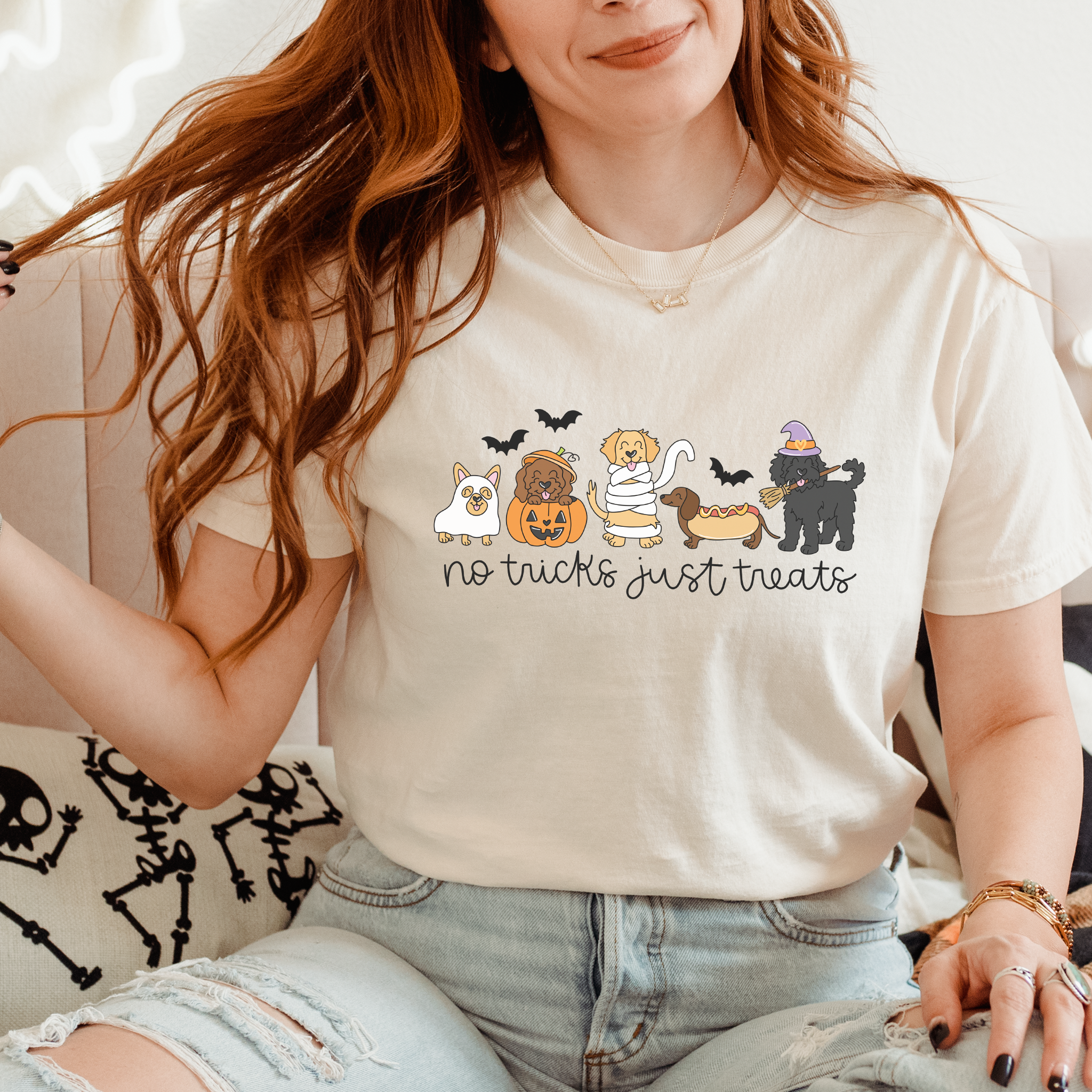 No Tricks Just Treats Tee