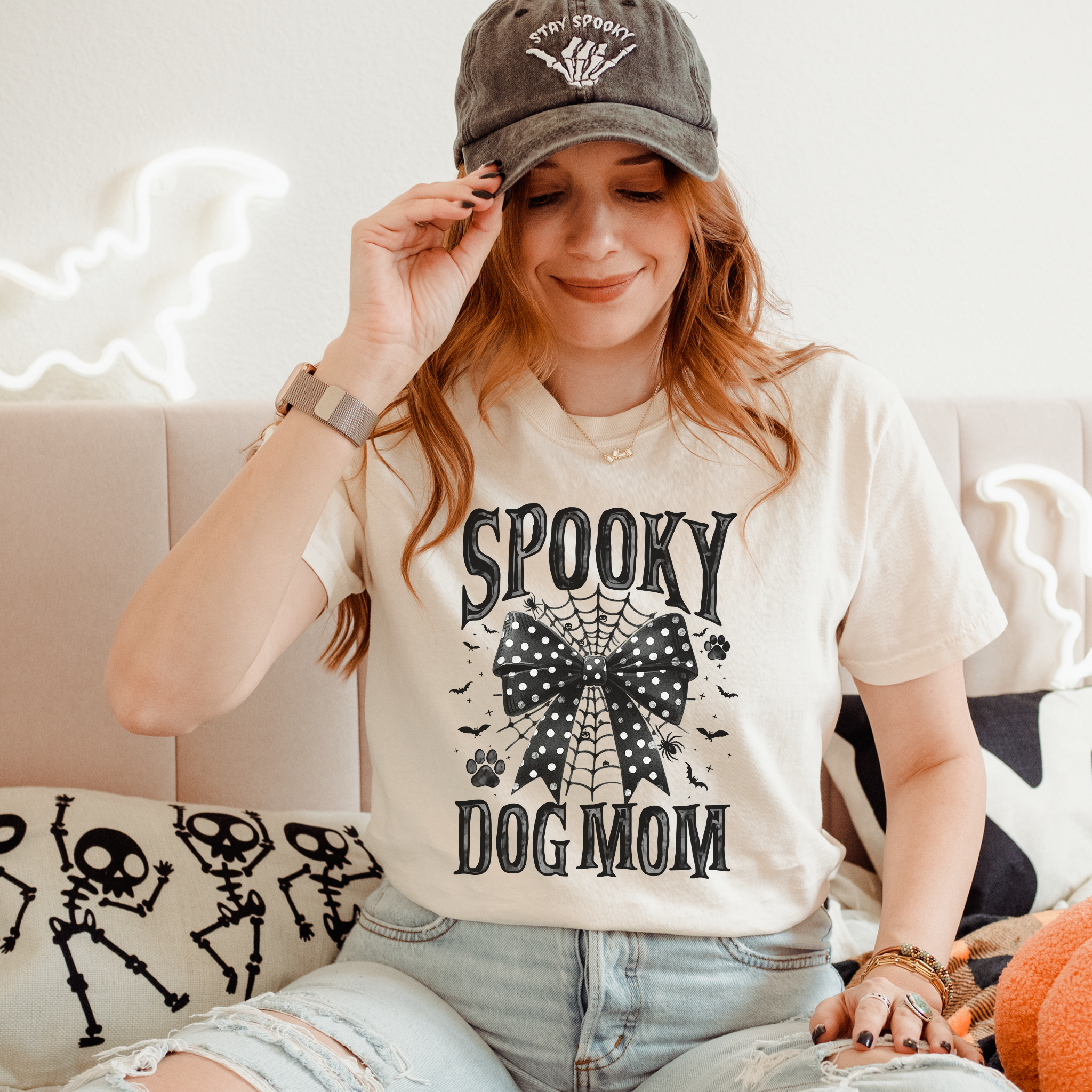 Spooky Dog Mom Tee