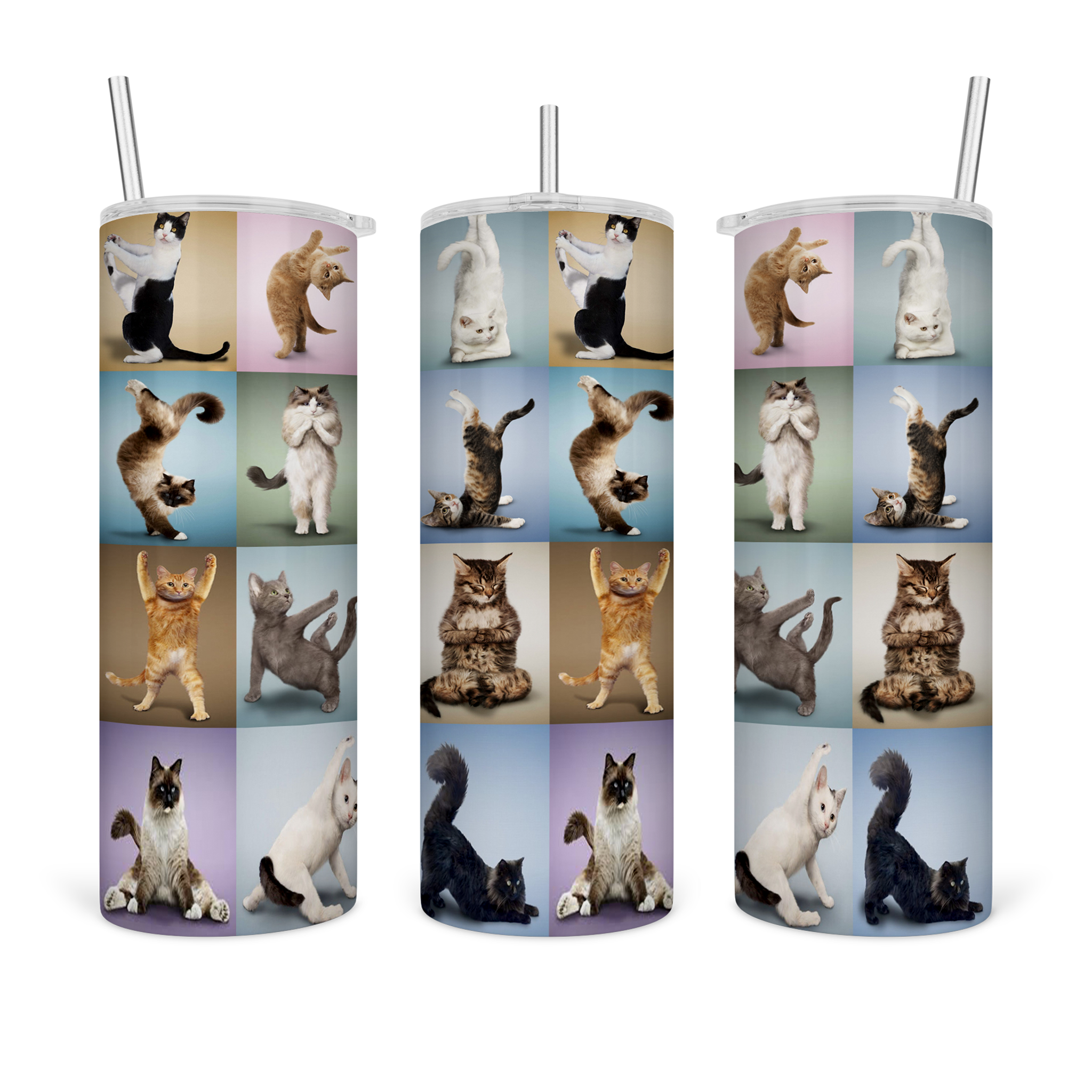 Cat Yoga Tumbler