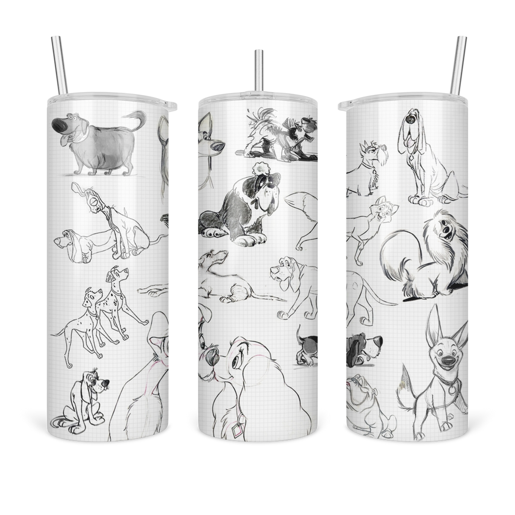 Disney Dogs Tumbler