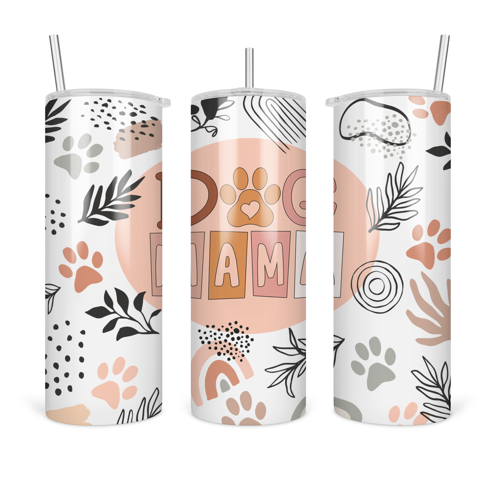 Boho Dog Mama Tumbler