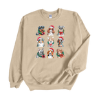 Festive Dogs Crewneck