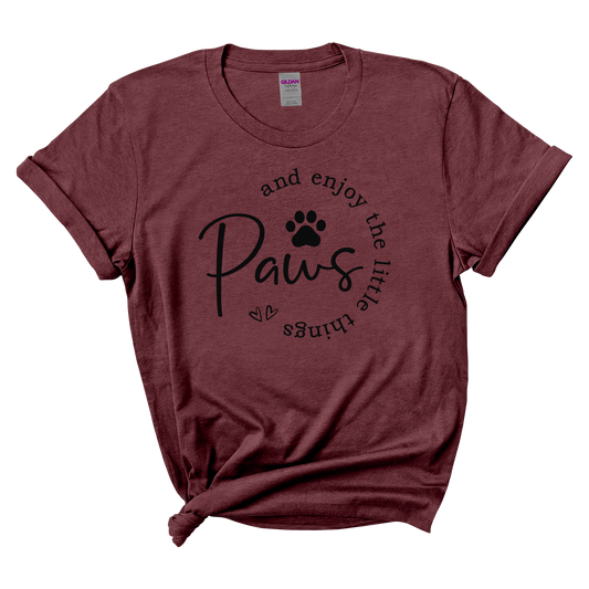 Paws and Enjoy Shirt - Stock