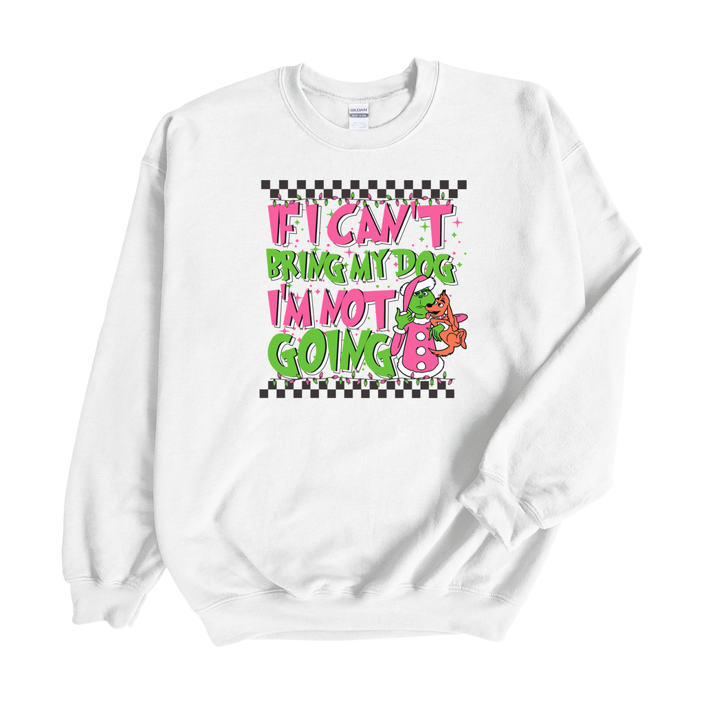 Pink Grinch Crewneck